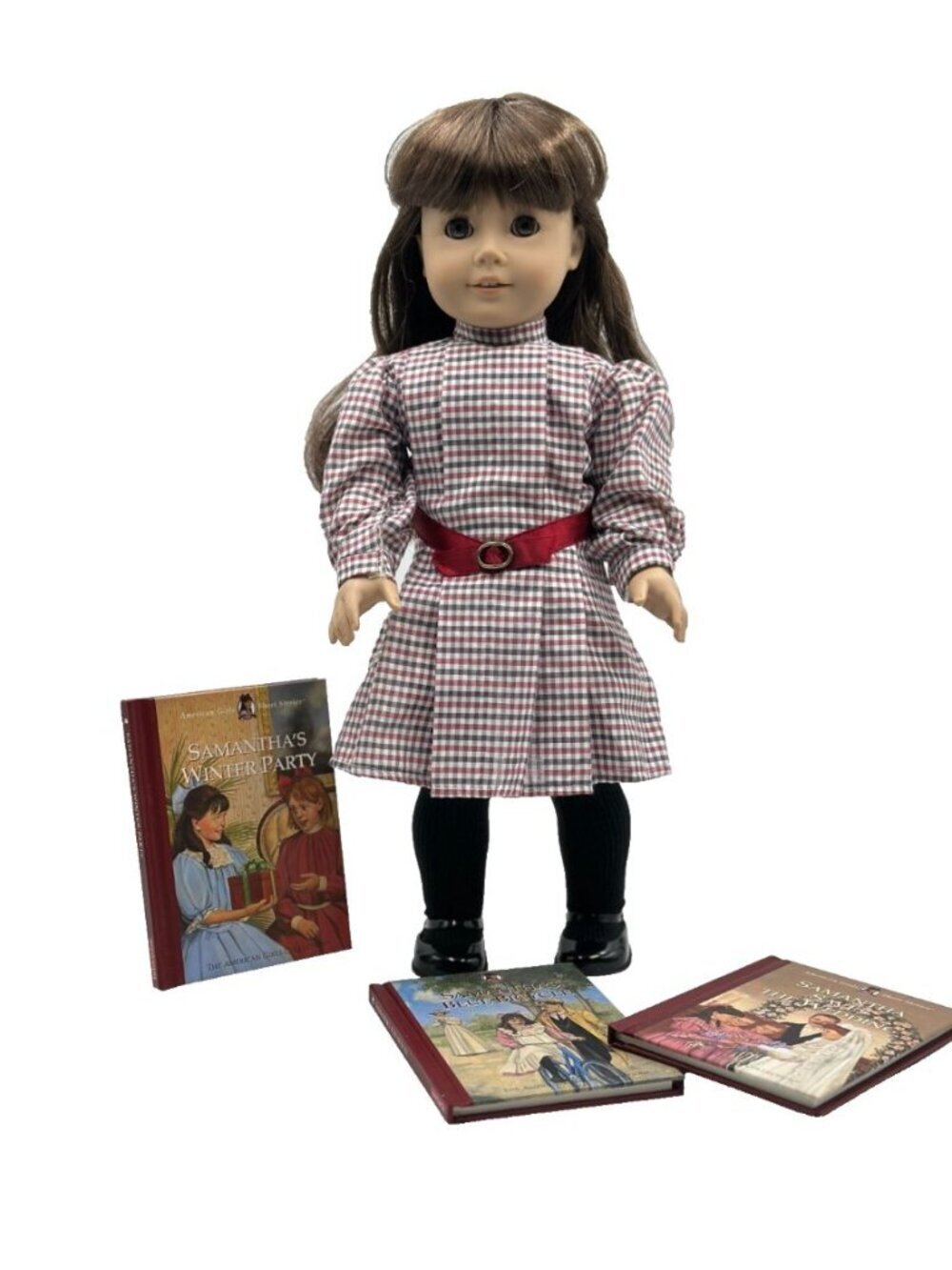 Pleasant Company American Girl Samantha Doll Original Meet Outfit Mini HC Books